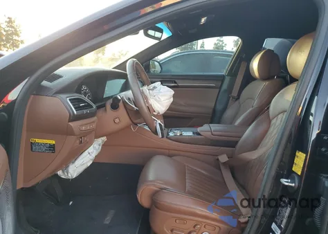 2021 Genesis G90 Ultimate из США, поврежденный, VIN KMTF54PH3MU084782